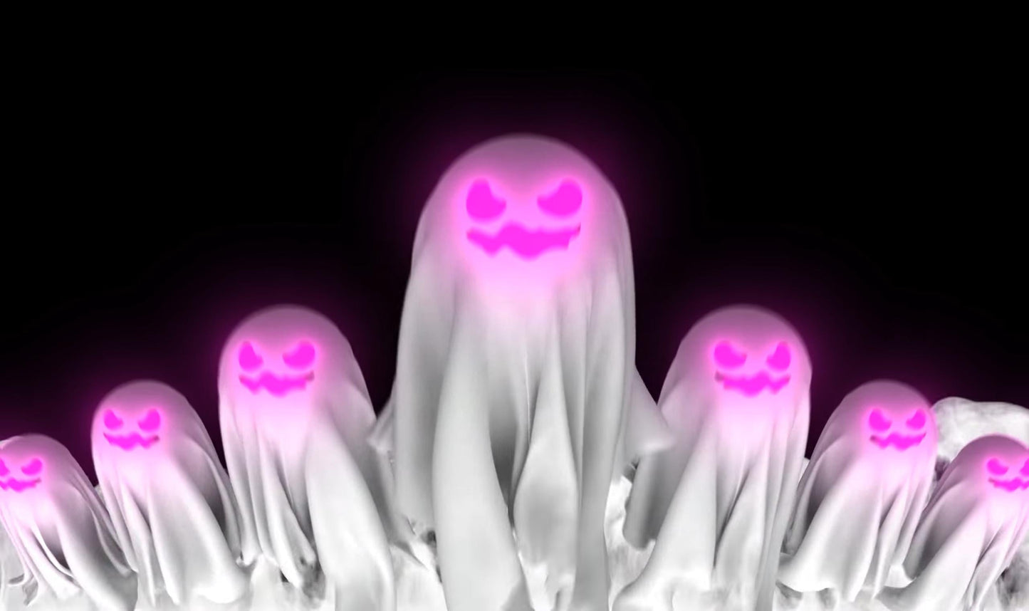 Ghost Stinger Halloween, Spooky Stinger Transition, Cute Ghost Stinger, Twitch Stinger, Kawii Stinger, Spooky Twitch Stinger, Ghost Decor