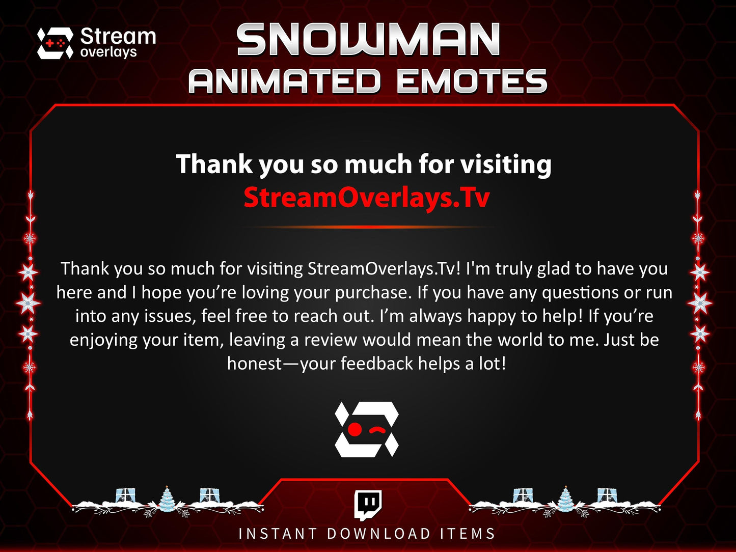 8x Snowman Animated Emotes | Christmas Holiday Emote Pack | Twitch Sub Emotes | Tiktok Emotes | Discord Emojis