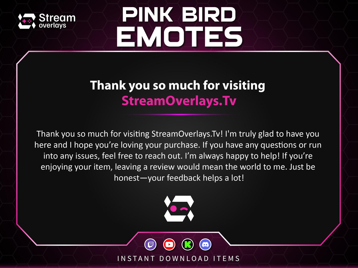 Pink Kawaii Bird Emotes & Stickers | Cute Female Bird Stream | Flying Bird Emotes | Baby Bird Twitch Emotes for Discord Kick YouTube Stream