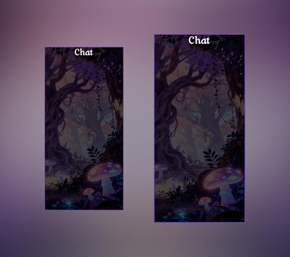 Sakura Forest Twitch Overlay Pack | Fantasy Woodland Stream Screens | Magical Anime Style | Animated Alerts & Facecam
