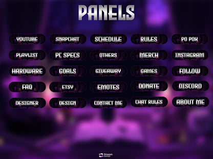 Free Halloween Twitch Overlay, Halloween Stream Overlay, Spooky Twitch Overlay Pack | Fantasy Purple Witch Wizard, Magical Scary Stream Bundlge, Dark Gothic Gaming Overlay