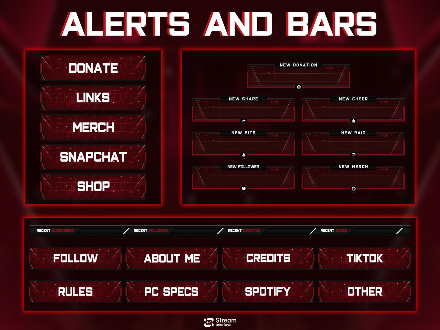 Trading Stream Overlay Pack | Animated Stock Market Screens | Crypto Finance Twitch | Wall Street Overlays | Forex Streamers | Kick Trader