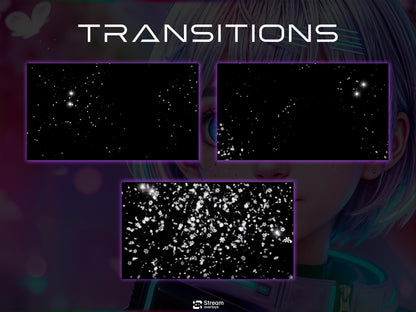 Anime Girl Twitch Overlay | Cute Streaming Pack | Sakura Stream Screen | Animated Overlays | Cherry Blossom Theme | Twitch Alert | Cozy Vibe