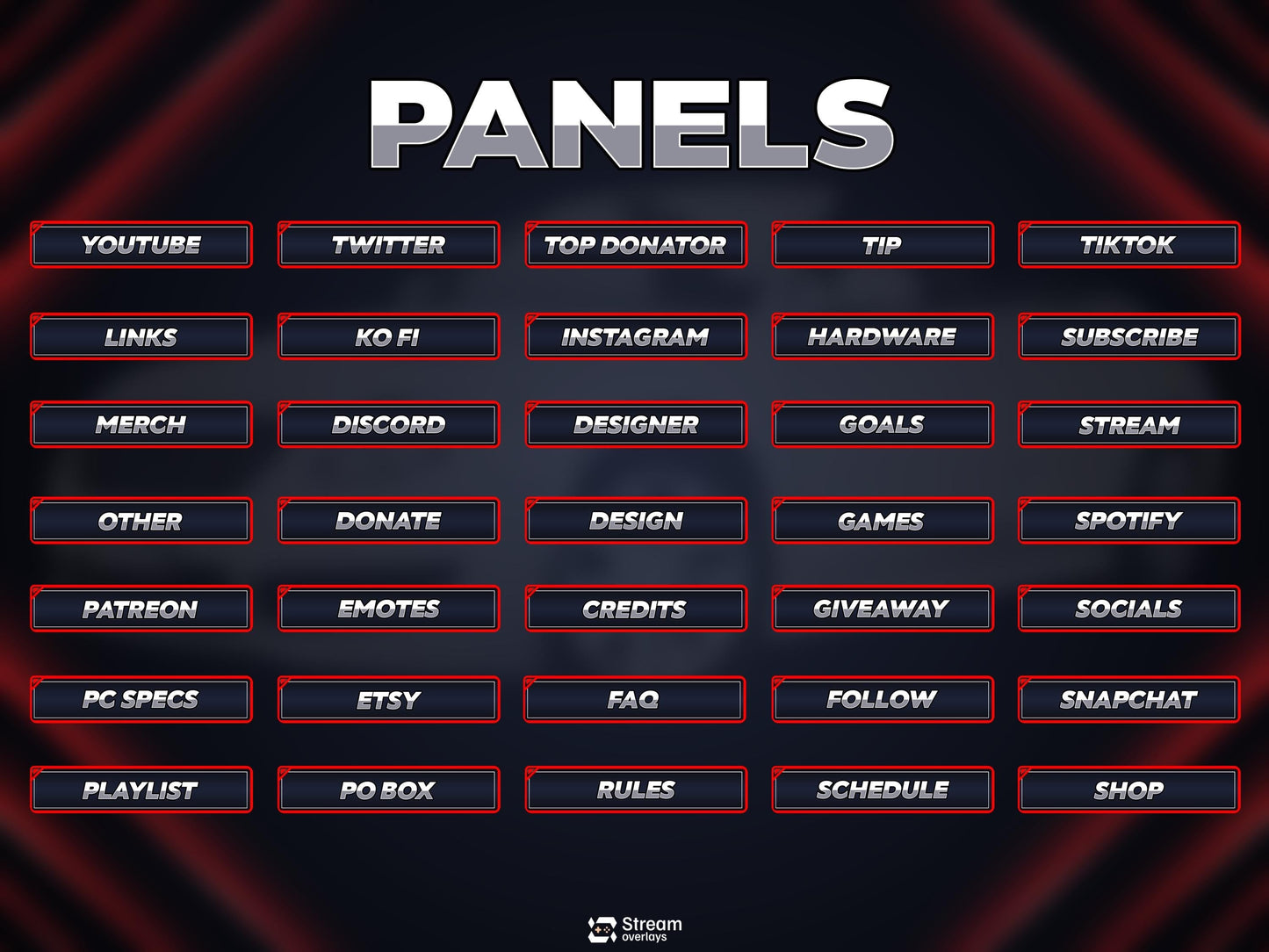 Car overlay pack | Animated Racing Stream Screens | Sport Car Theme | Gaming Overlays | Racers | Twitch Alerts | Panels | Auto Speed Pack
