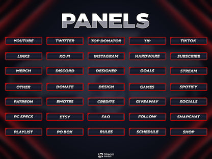 Car overlay pack | Animated Racing Stream Screens | Sport Car Theme | Gaming Overlays | Racers | Twitch Alerts | Panels | Auto Speed Pack