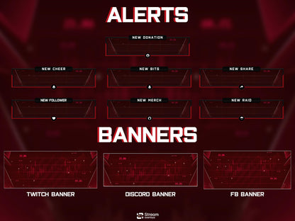Trading Stream Overlay Pack | Animated Stock Market Screens | Crypto Finance Twitch | Wall Street Overlays | Forex Streamers | Kick Trader