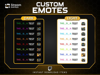 Flaming Phoenix Emotes | Fire Bird Twitch Stickers Pack | Cyborg Phoenix Emojis | Robotic Phoenix Emote for Streamers on Discord, YT, FB