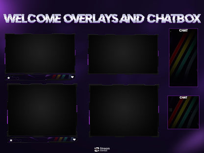 Raiders Animated Twitch Overlay Pack | Stream Screens | Alerts, Panels, Transitions for OBS Studio, Streamlabs & Kick | Streaming Package