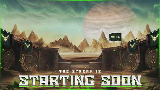 Desert Arena Stream Overlay | Animated Twitch Pack | | Gaming Overlay | Streaming Package | Alerts | Starting Soon | Kick Screens | Panels