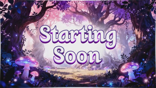 Sakura Forest Twitch Overlay Pack | Fantasy Woodland Stream Screens | Magical Anime Style | Animated Alerts & Facecam